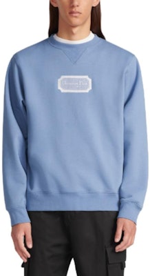 DIOR FW23 ロゴ刺繍入りリブスウェットシャツ 343J694A0531-C581 6