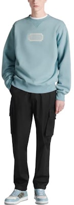 DIOR FW23 ロゴ刺繍入りリブスウェットシャツ 343J694A0531-C581 Details for DIOR FW23 ロゴ刺繍入りリブスウェットシャツ 343J694A0531-C581