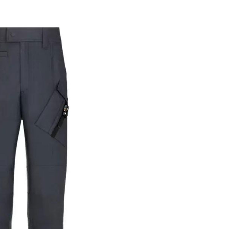 Sizing DIOR FW23 深蓝色直筒宽松休闲长裤 293C174A5573-C540