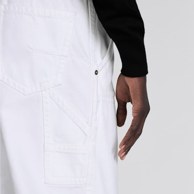 DIOR FW23 Jeans Putih Mid-Rise Straight-Leg dengan Kancing. 413D180A352X-C000 Details for DIOR FW23 Jeans Putih Mid-Rise Straight-Leg dengan Kancing. 413D180A352X-C000