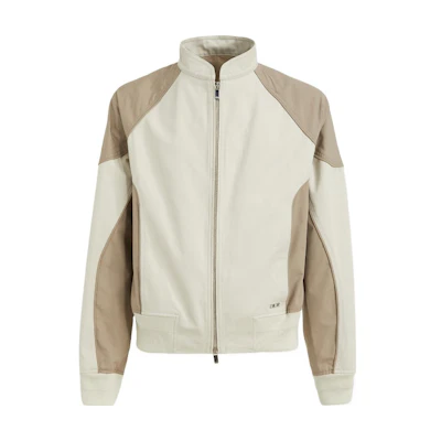 DIOR FW23 Colorblock Zip-Up Jacket Multicolor Long Sleeve Jacket 393C4305833-C881