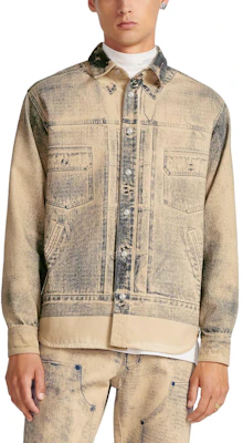 DIOR FW23 仿舊米色長袖襯衫 男款 413D588A353X-C185 Purchase DIOR FW23 仿舊米色長袖襯衫 男款 413D588A353X-C185