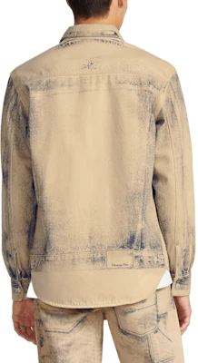 DIOR FW23 仿舊米色長袖襯衫 男款 413D588A353X-C185 Details for DIOR FW23 仿舊米色長袖襯衫 男款 413D588A353X-C185