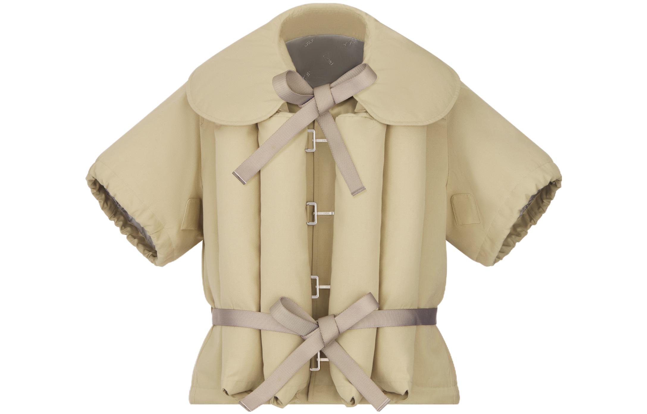 DIOR FW23 Embroidered Logo Casual Jacket Khaki 343C671A5962-C188