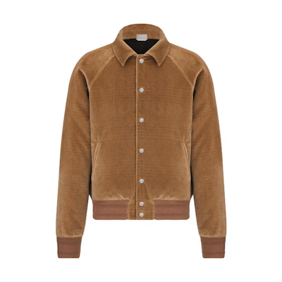 DIOR FW23 Khaki Single-Breasted Jacket with Solid Color Design 343D484A5948-C189