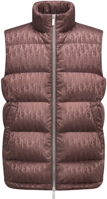 DIOR FW23 棕色高领羽绒马甲印花款 033C410A4462-2779 Buy DIOR FW23 棕色高领羽绒马甲印花款 033C410A4462-2779