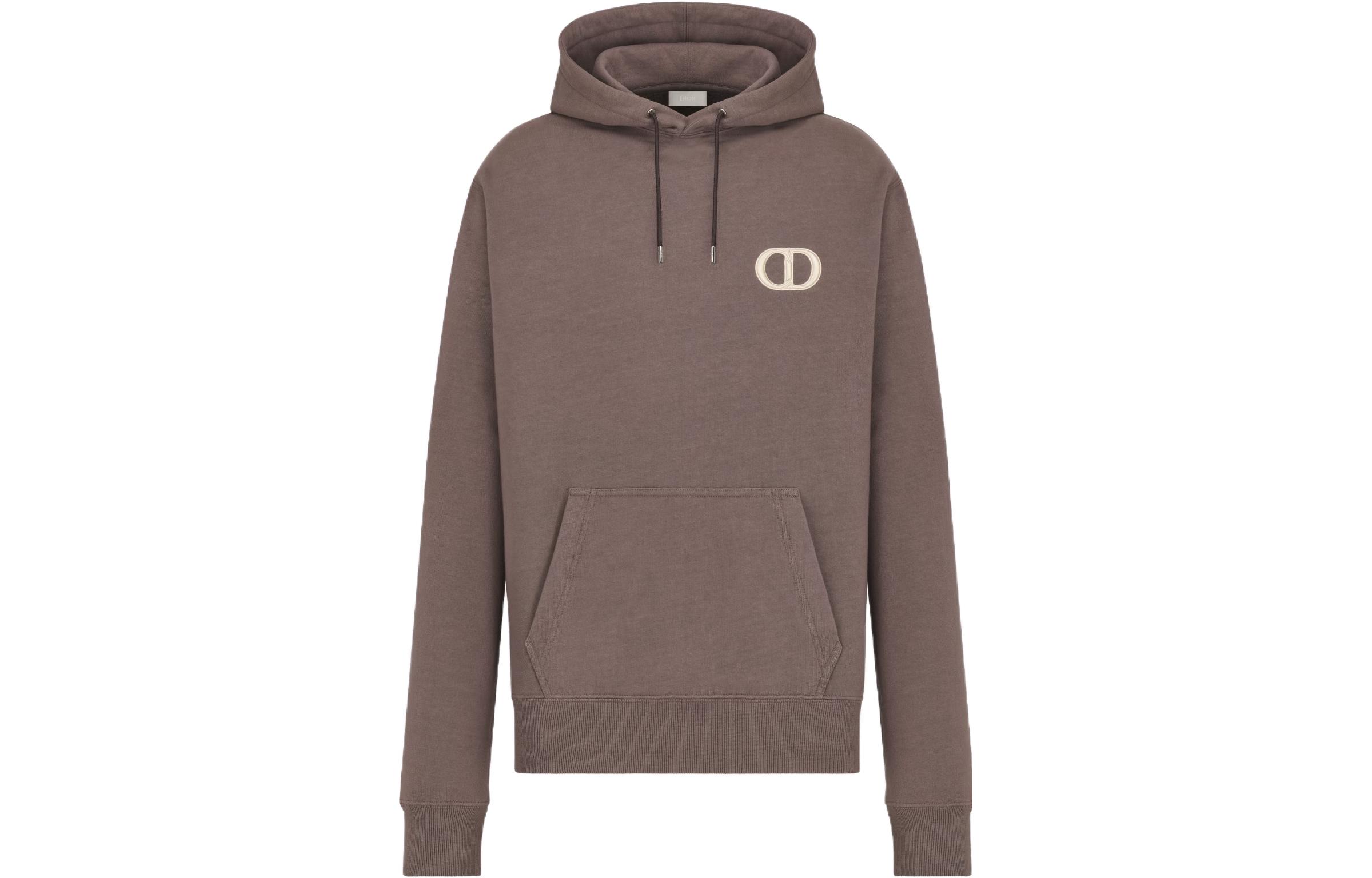 Sizing DIOR FW23 メンズ 刺繍ロゴ入りプルオーバースウェットシャツ. 113J698A0531-C571