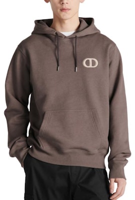 DIOR FW23 メンズ 刺繍ロゴ入りプルオーバースウェットシャツ. 113J698A0531-C571 1