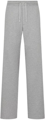 DIOR FW24 Pantalones Jogger de Algodón Gris con Logo Bordado. 513J132A0531-C878 Order DIOR FW24 Pantalones Jogger de Algodón Gris con Logo Bordado. 513J132A0531-C878