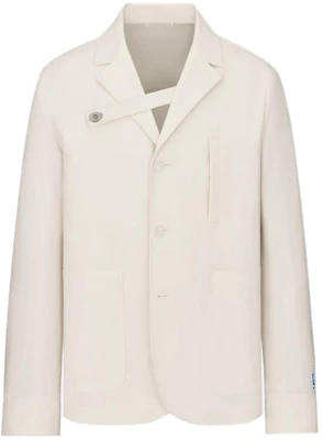 DIOR FW24 白色纯色单排扣工装夹克 493C213A6209-C030 Buy DIOR FW24 白色纯色单排扣工装夹克 493C213A6209-C030