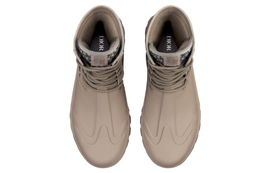 Sizing Dior But Kasut Buku Lali Coklat Getah Garden Lace Up 3BO315ZYH_H164