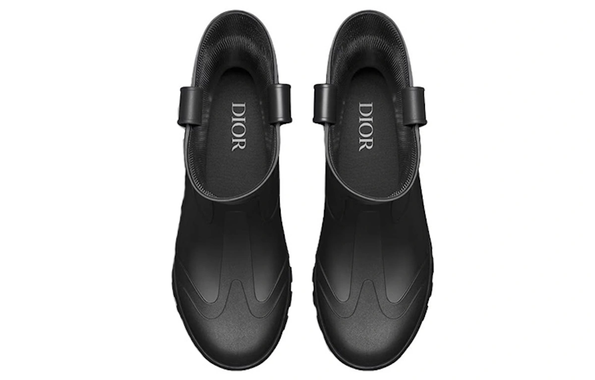Dior Garden Rain Boot 'Dior Oblique Embossed - Black'