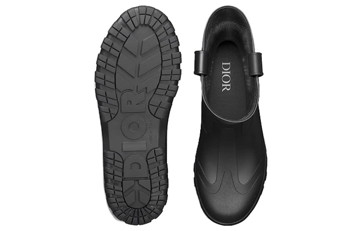 Dior Garden Rain Boot 'Dior Oblique Embossed - Black'