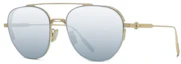 Buy DIOR 金色不規則太陽眼鏡 男女同款附品牌標誌 DM40024U30C