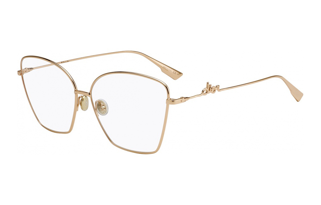 Dior Gold Optical Eyeglasses Frame DIORSIGNATUREO1-DDB