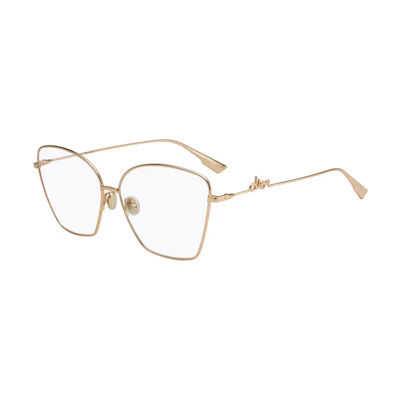 Dior Gold Optical Eyeglasses Frame DIORSIGNATUREO1-DDB