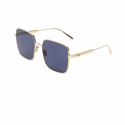 DIOR Gold Square Metal Sunglasses Unisex Couple Style. DIORCANNAGE S1U