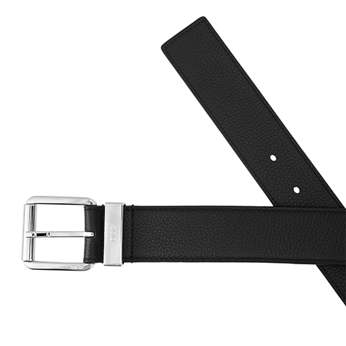 Purchase 迪奥黑色粒面皮革腰带 3.5厘米宽 4333PLYMJ-H00N