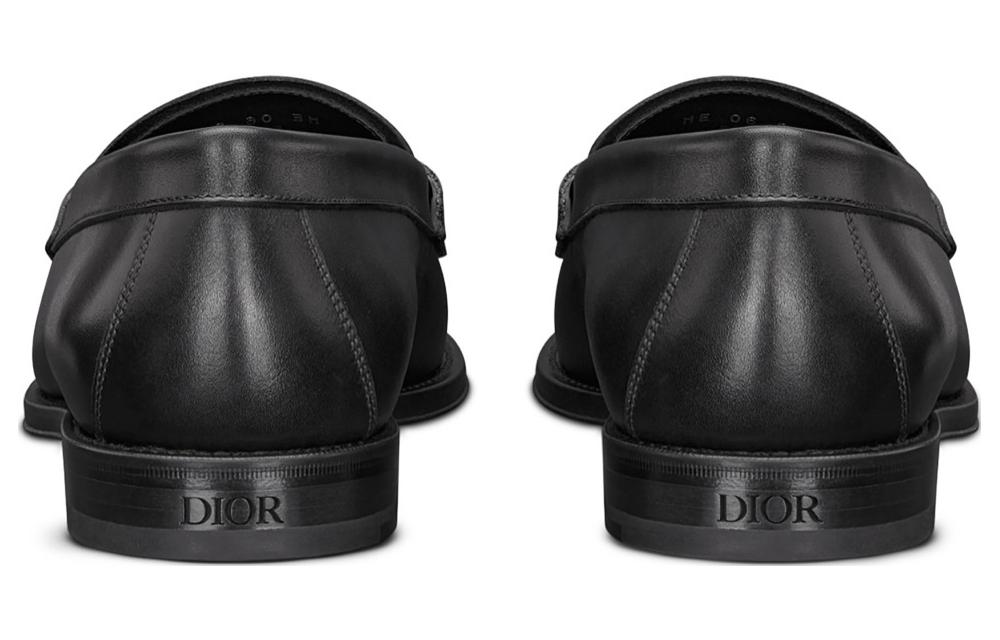 Shop Dior Granville Loafer 'Hitam' 3LO129ZGK-H900