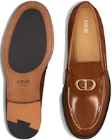 DIOR迪奧 Granville 牛皮革 舒適百搭 樂福鞋 男款 棕色 Purchase DIOR迪奧 Granville 牛皮革 舒適百搭 樂福鞋 男款 棕色