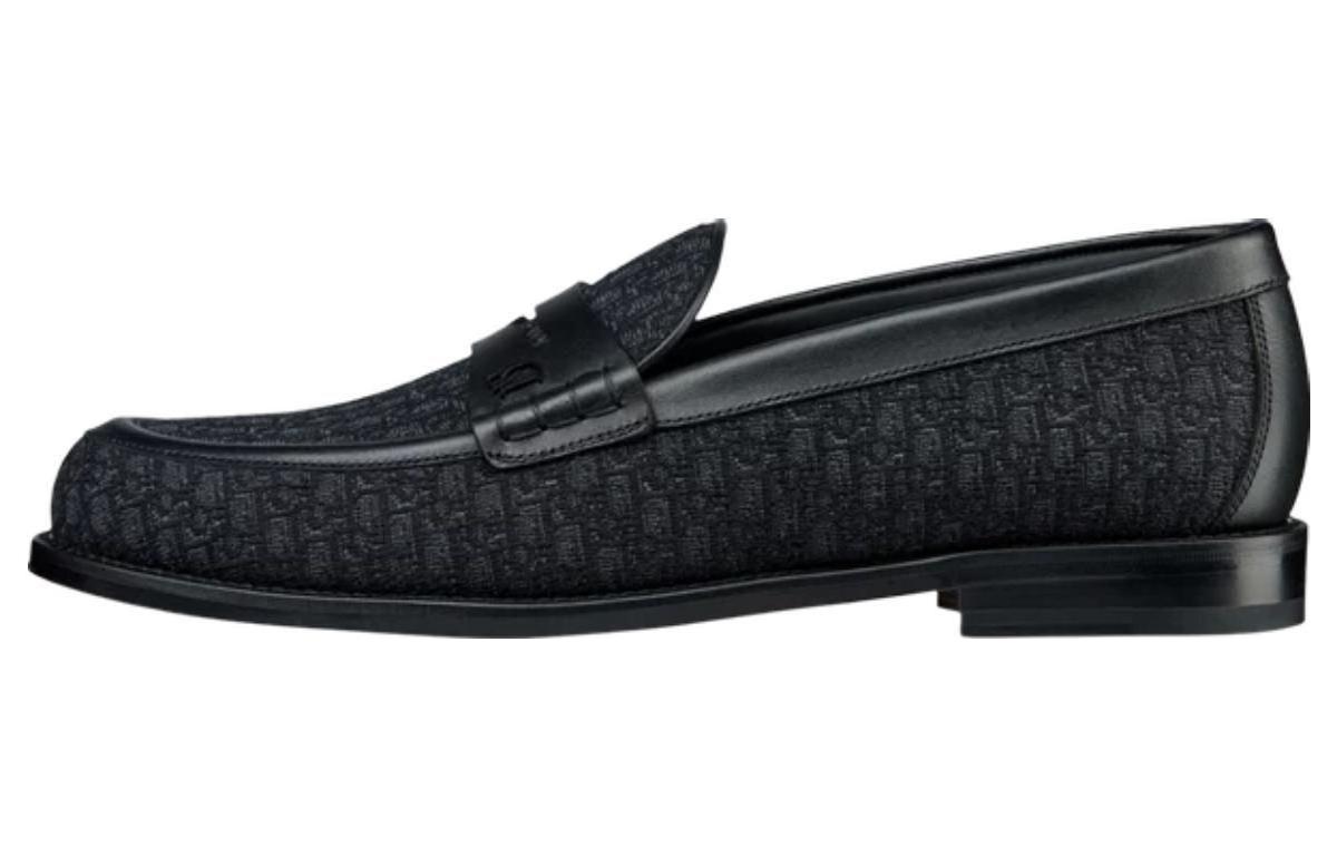 Dior Granville Loafer 'Dior Oblique - Black' 3LO129ZUJ_H969
