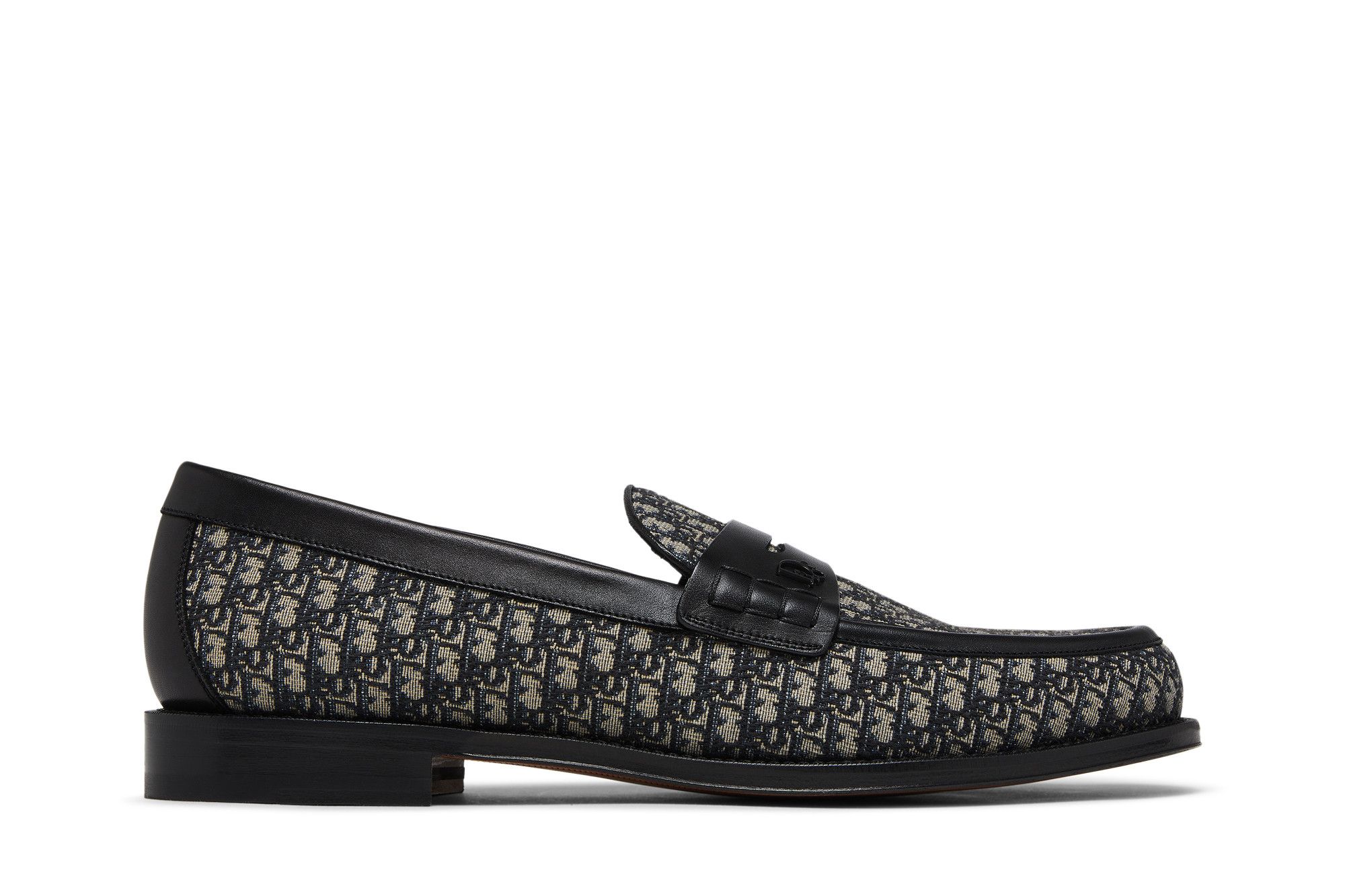 Dior Granville Loafer 'Dior Oblique - Black Beige' 3LO129ZUJ-H961