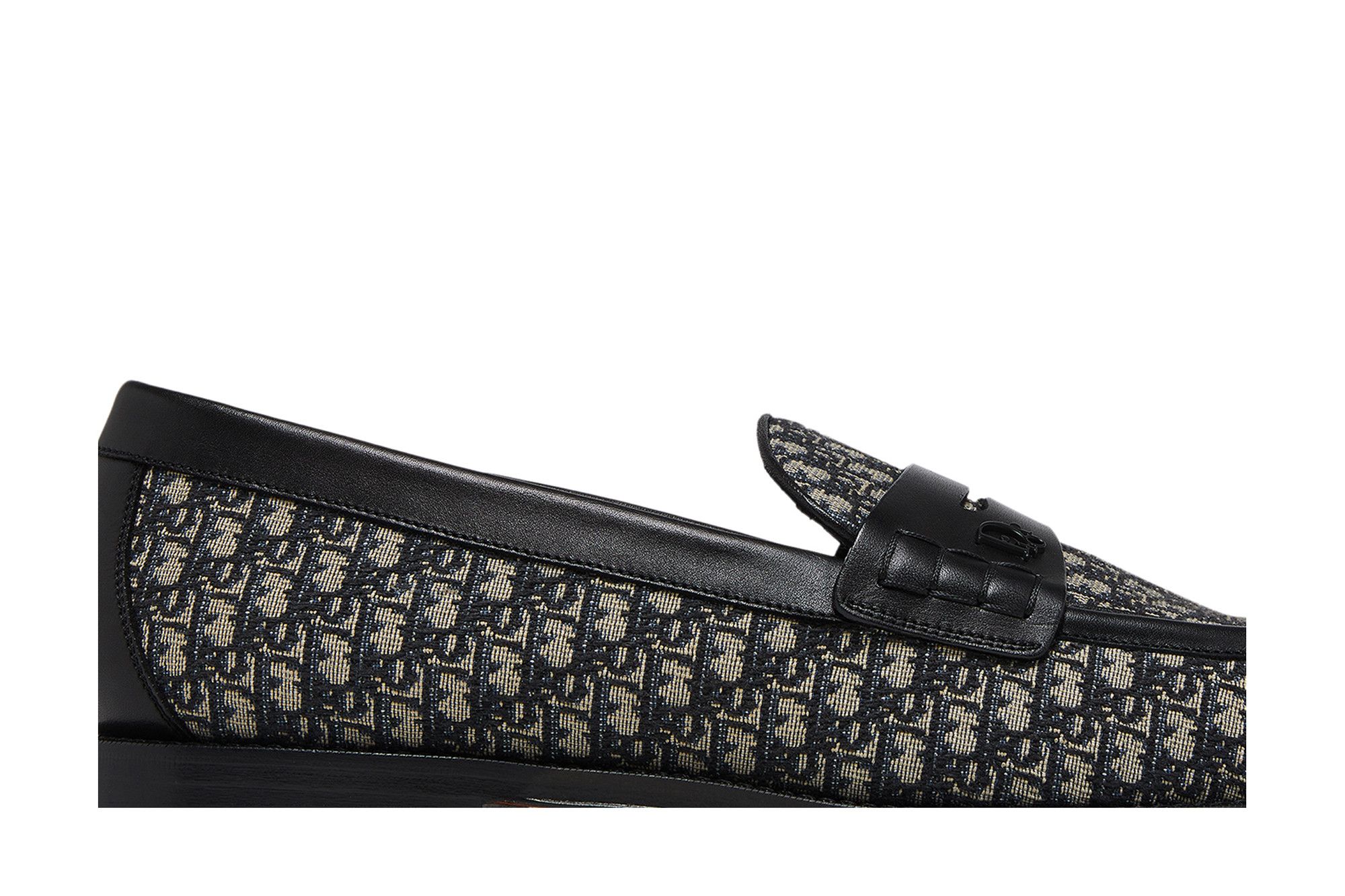 Order Dior Granville Loafer ''Dior Oblique - Schwarz Beige'' 3LO129ZUJ-H961