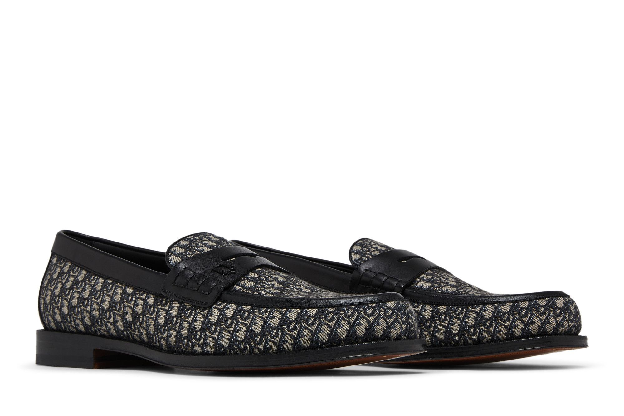 Cheap Dior Granville Loafer ''Dior Oblique - Schwarz Beige'' 3LO129ZUJ-H961