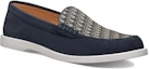 Lookbook Dior Granville Loafer Biru Laut Suede. 3LO131ZYJ_H561