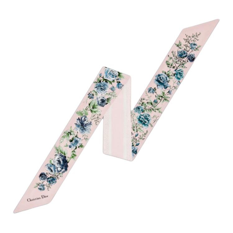 DIOR Granville Logo Silk Scarf Unisex Couples Design Multiple Colors. 31GRA106I613C412 圖 2