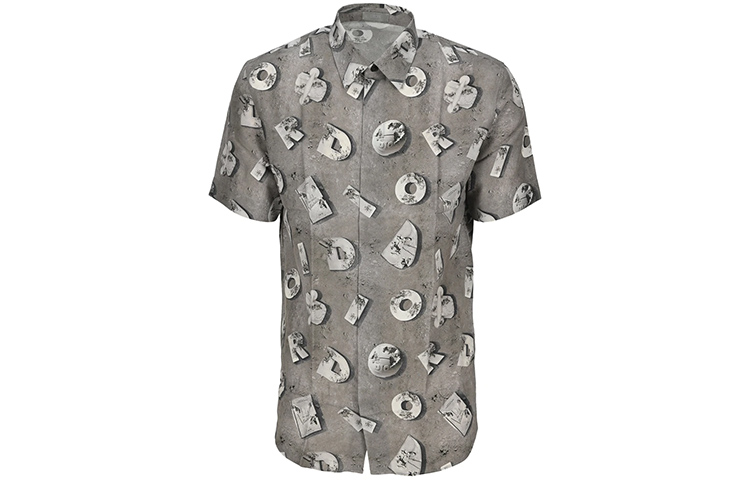 Order Camiseta Gris Dior Manga Corta con Cuello Estampado Logo Lanzamiento 2023 013C548A4846-888