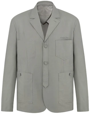 迪奥灰色修身V领单排扣长袖工装外套 383C257A6107-C800 Buy 迪奥灰色修身V领单排扣长袖工装外套 383C257A6107-C800