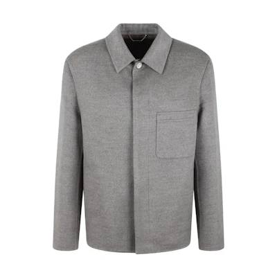 DIOR Gray Zipper Collar Long Sleeve Jacket 413C209A626-4888M