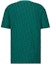 Lookbook ディオール グリーンロゴプリント コットン オーバーサイズ Tシャツ - ショートスリーブ 113J692A0614-C676