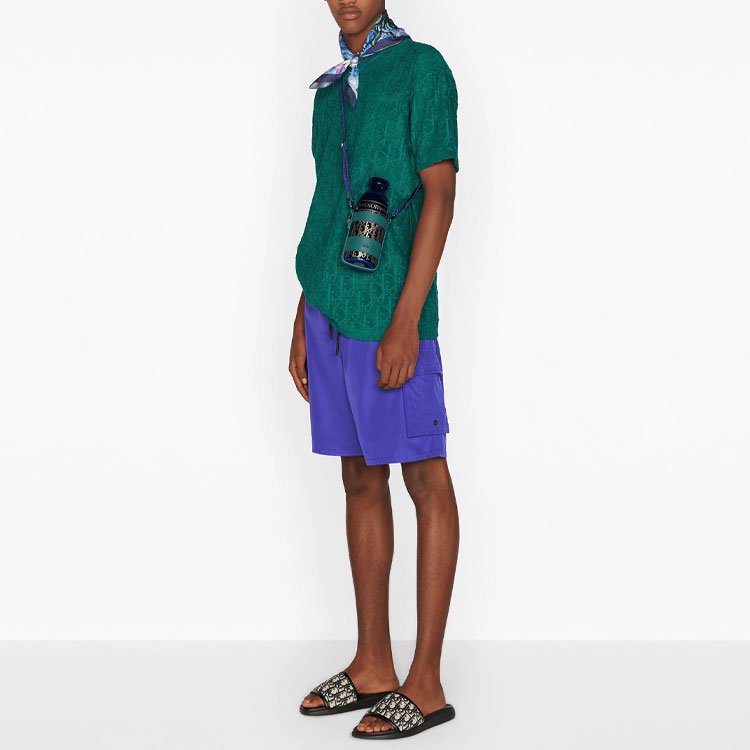 Details for ディオール グリーンロゴプリント コットン オーバーサイズ Tシャツ - ショートスリーブ 113J692A0614-C676