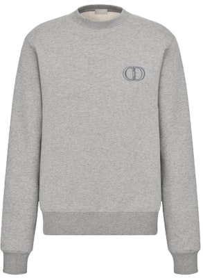 ディオール グレー コットン フリース スウェットシャツ CDアイコン刺繍付き 113J699A0531-C888 Buy ディオール グレー コットン フリース スウェットシャツ CDアイコン刺繍付き 113J699A0531-C888