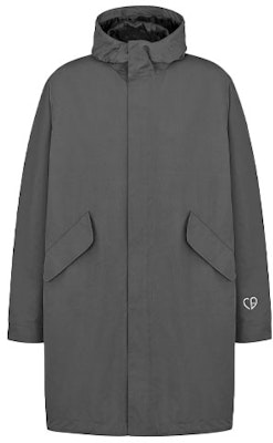 DIOR Grey Embroidered Logo Zip-Up Hoodie Jacket. 033C313G5457-C888 Order DIOR Grey Embroidered Logo Zip-Up Hoodie Jacket. 033C313G5457-C888