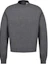 Buy Dior Grey Solid Color Casual Long Sleeve Sweatshirt 393C665B5925C830