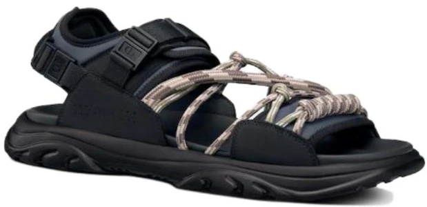 Lookbook Dior H-Town Sandal 'Black' 3SA108ZPN_H961