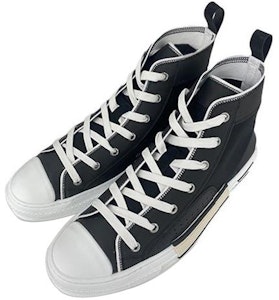 디올 블랙 가죽 하이탑 레이스업 스니커즈 3SU218YRP_900 Buy 디올 블랙 가죽 하이탑 레이스업 스니커즈 3SU218YRP_900