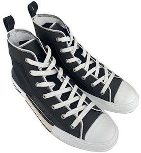 디올 블랙 가죽 하이탑 레이스업 스니커즈 3SU218YRP_900 Order 디올 블랙 가죽 하이탑 레이스업 스니커즈 3SU218YRP_900