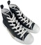 Order Dior High-Top Lace-Up Round-Toe Sneaker 'Kulit Hitam' 3SU218YRP_900
