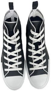 디올 블랙 가죽 하이탑 레이스업 스니커즈 3SU218YRP_900 Lookbook 디올 블랙 가죽 하이탑 레이스업 스니커즈 3SU218YRP_900