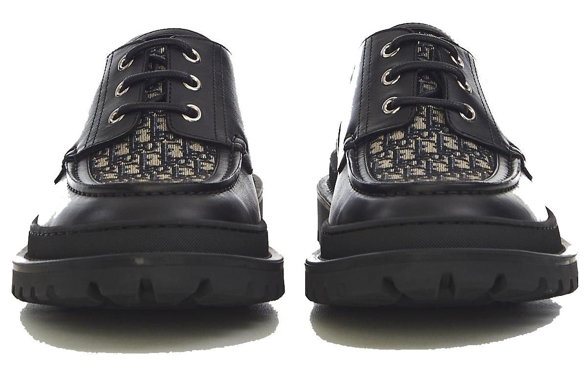 Purchase Dior High-Top Smooth Calfskin Embossed Sneakers 'Black' 3DE318ZKD_H961