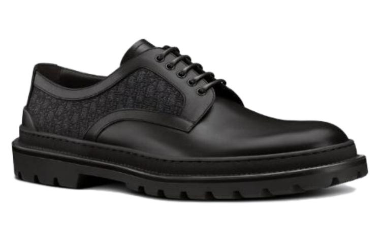 Order DIOR 迪奧 高級光滑牛皮休閒皮鞋 黑色