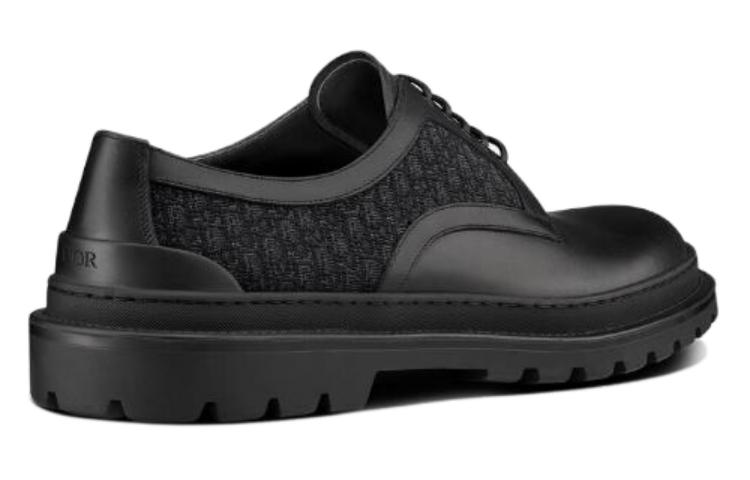 Lookbook DIOR 迪奧 高級光滑牛皮休閒皮鞋 黑色