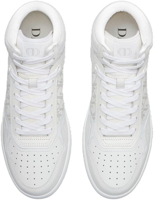 Dior High-Top Sneaker 'White Leather' 3SH133ZSB_H000 Shop Dior High-Top Sneaker 'White Leather' 3SH133ZSB_H000