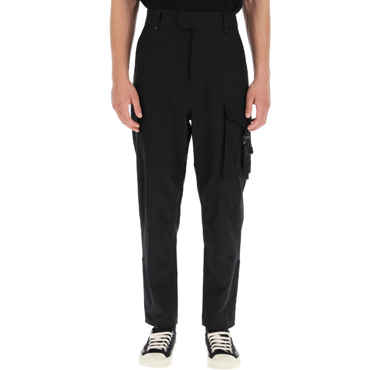 DIOR High-Waist Wide-Leg Casual Cargo Pants Black - New Season Release 193C150A4451-C900 圖 5