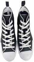 Dior High-Top Lace-Up Round-Toe Sneaker 'Black Leather' 3SU218YRP_900 Dior High-Top Lace-Up Round-Toe Sneaker 'Black Leather' 3SU218YRP_900