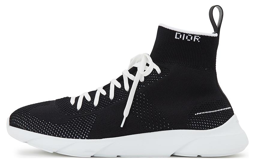 Dior High-Top Sneaker 'Black Mesh' 3SN224YAE-H03E